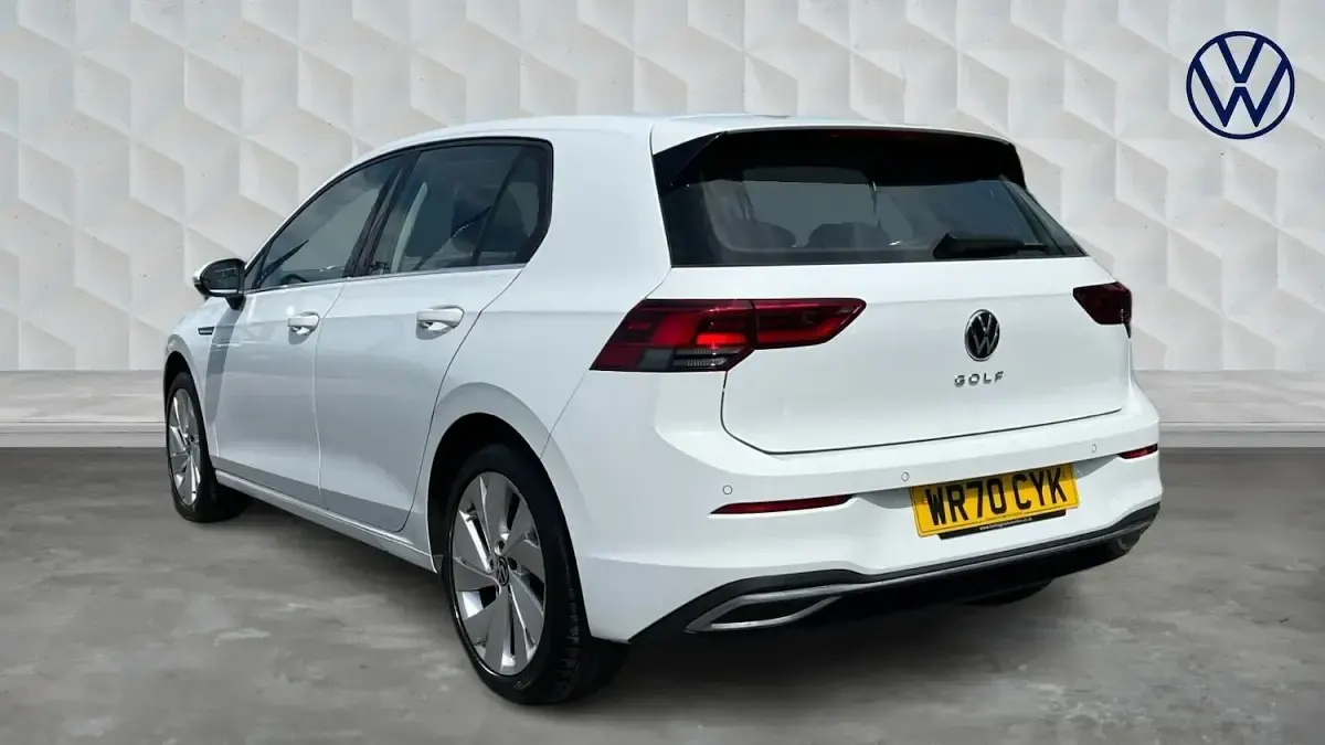 Used VW Golf VII Style 2020 White Hatchback
