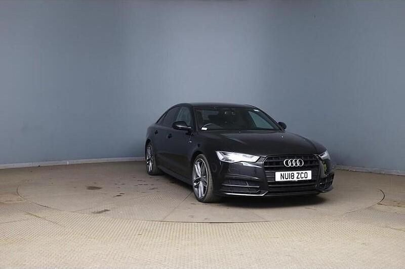 Used Audi A6 Black Edition 190 HP (139 kW) 2018 Black Sedan