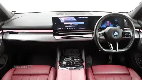 Used BMW i5 M Sport 250 kW (340 HP) 2024 Red Sedan