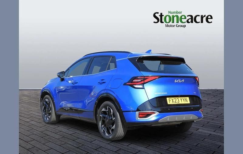 Used Kia Sportage GT-Line 261 HP (191 kW) 2023 Blue SUV
