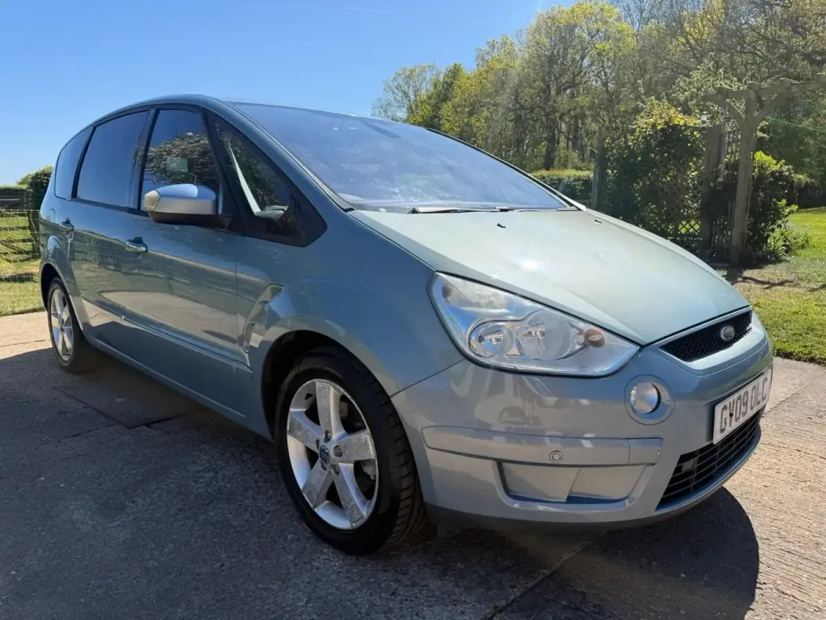 Begagnad Ford S-MAX Titanium 2009 Blå Minibuss