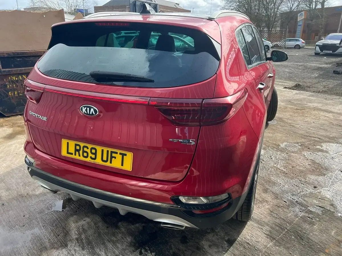 Used Kia Sportage GT-Line S 174 HP (127 kW) 2019 Red SUV