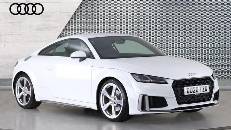 White Used 2020 Audi TTS S-Line Coupe | £21,667 (Fair price) - Image 1/4