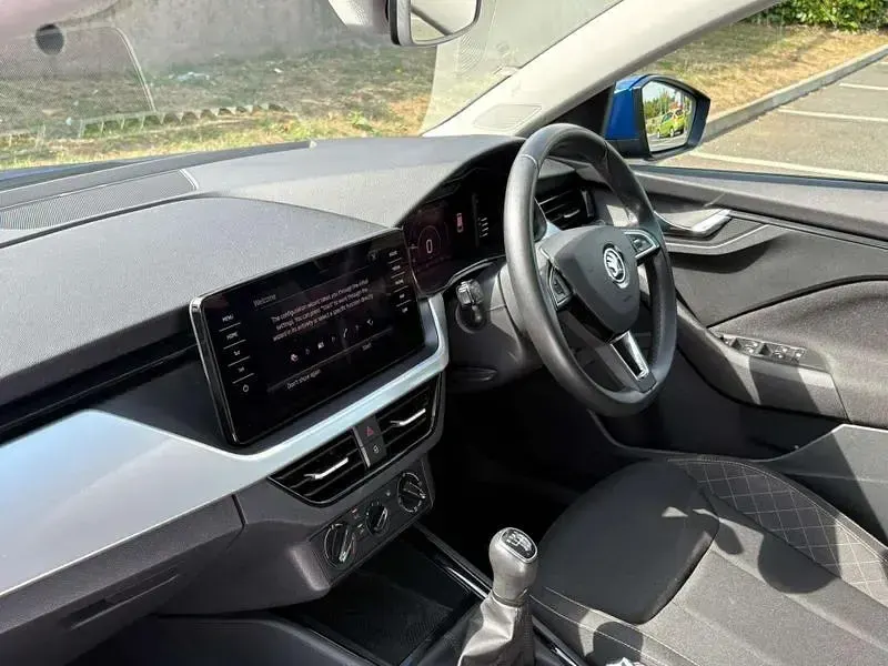 Used Skoda Scala SE 115 HP (84 kW) 2020 Blue Hatchback