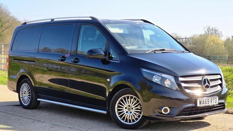 Used Mercedes Vito 161 HP (118 kW) 2019 Black Van