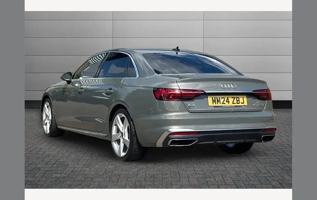 Used Audi A4 S-Line 204 HP (150 kW) 2024 Chronos grey Sedan