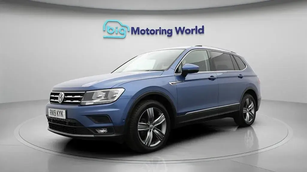 Used VW Tiguan Allspace Match 150 HP (110 kW) 2019 Blue SUV