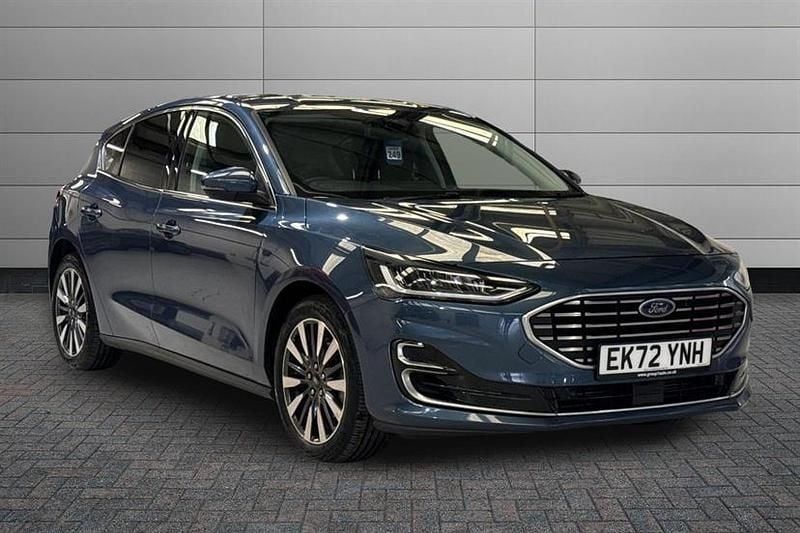 Usado Ford Focus Titanium 155 HP (114 kW) 2022 Azul Citadino