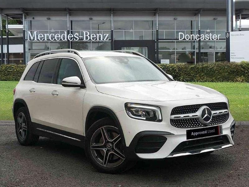 White Used 2022 Mercedes GLB220 AMG Line Premium SUV | £30,995 (Fair price) - Image 1/4