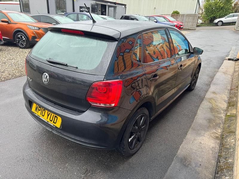 Used VW Polo SE 70 HP (51 kW) 2010 Black Hatchback
