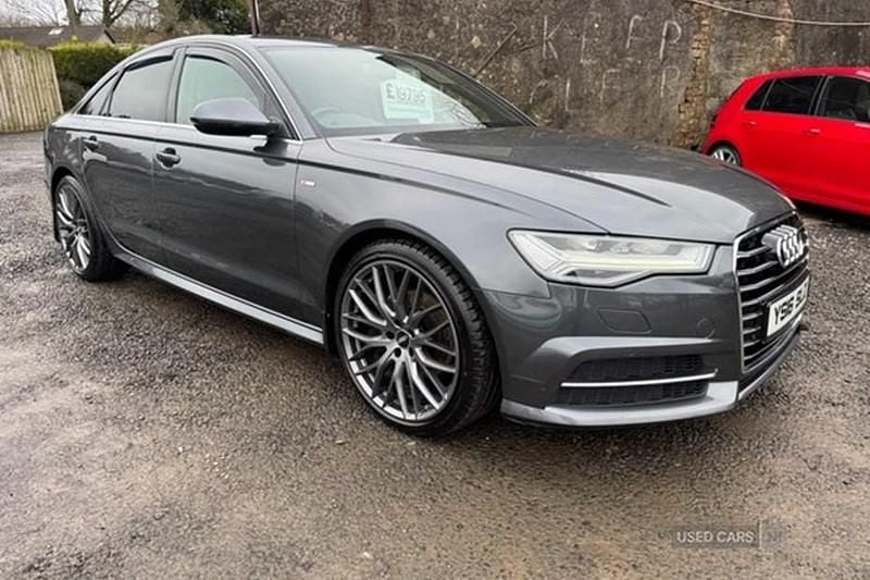 Used Audi A6 S-Line 190 HP (139 kW) 2016 Grey Sedan