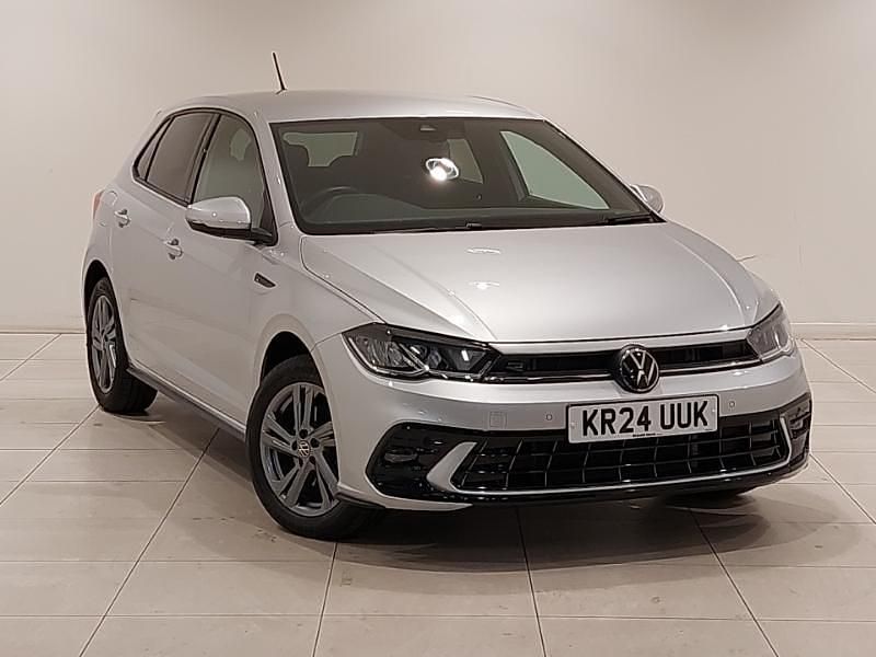 Silver Used 2024 VW Polo R-line Hatchback | £21,998 (A bit pricey) - Image 1/4