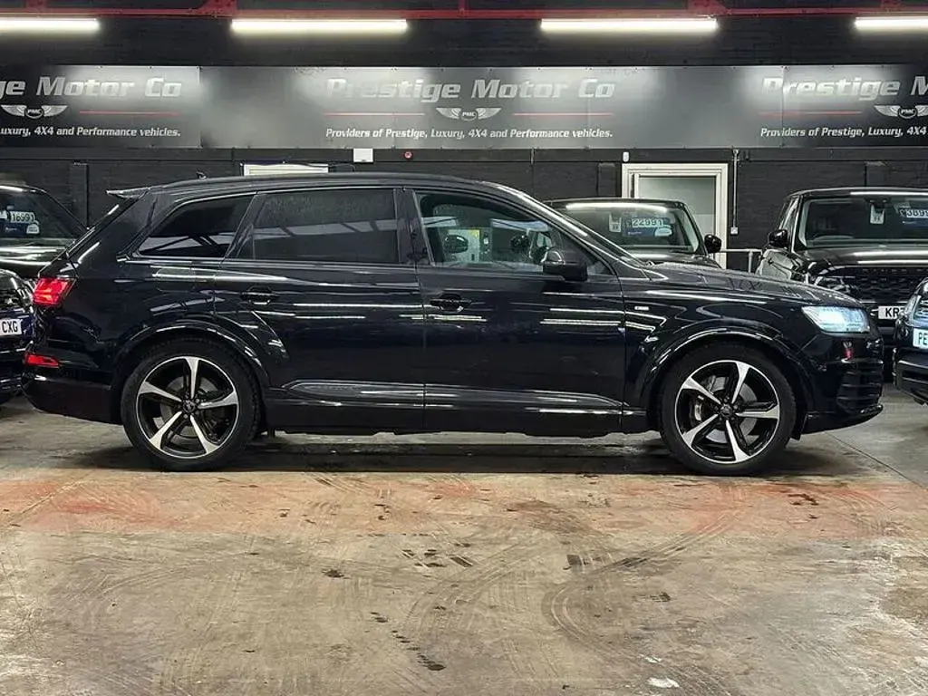 Used Audi Q7 Black Edition 2018 Black SUV
