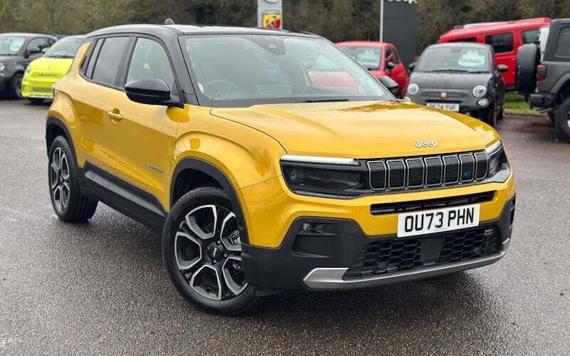 Used 2023 Jeep Avenger EV SUV | £20,499 (Good price) - Image 1/4