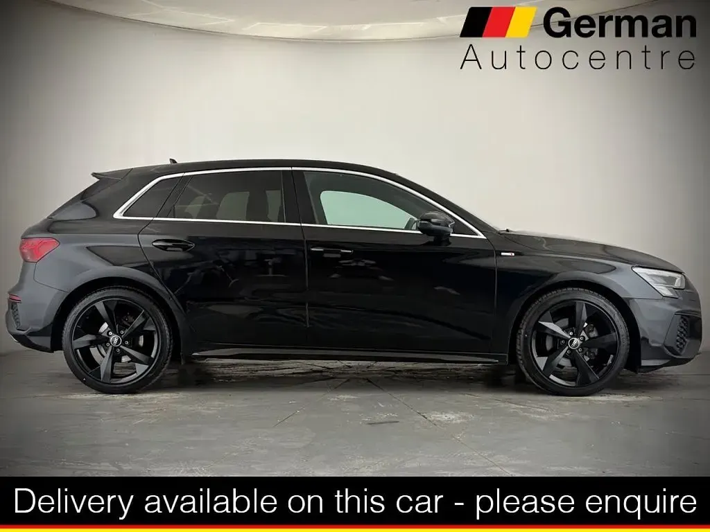 Used Audi A3 Sportback S-Line 110 HP (80 kW) 2023 Black Hatchback