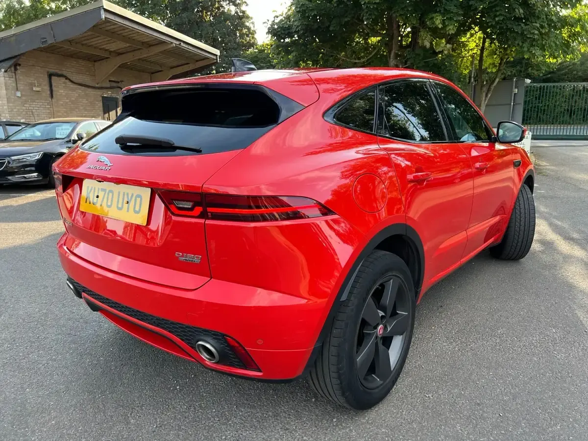 Used Jaguar E-Pace Chequered Flag 180 HP (132 kW) 2020 Red SUV
