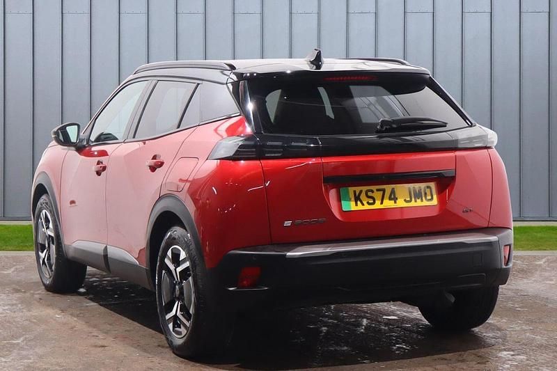 Used Peugeot e-2008 GT 113 kW (154 HP) 2024 Red SUV