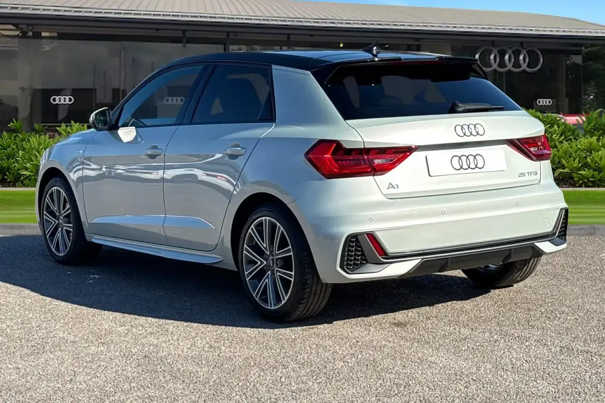 New Audi A1 Sportback S-Line 2026 Silver Hatchback