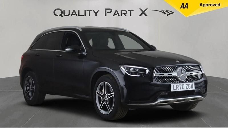 Used Mercedes GLC220 AMG line 194 HP (142 kW) 2020 Black Estate