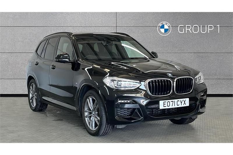 Used BMW X3 M Sport 190 HP (139 kW) 2021 Black sapphire metallic paint SUV