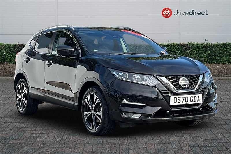 Black Used 2020 Nissan Qashqai N-Connecta SUV | £14,250 (Good price) - Image 1/4