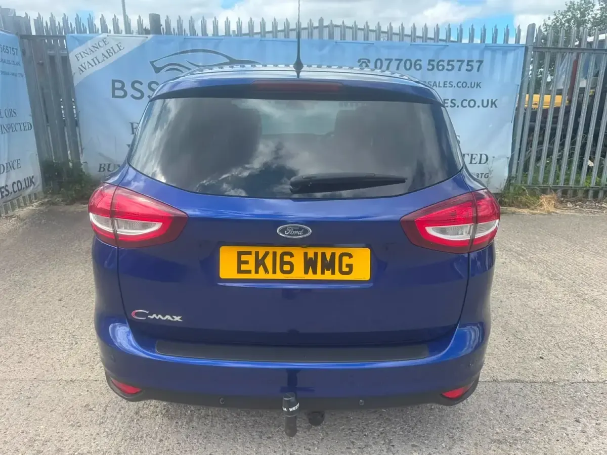 Used Ford C-MAX Titanium X 118 HP (86 kW) 2016 Blue MPV