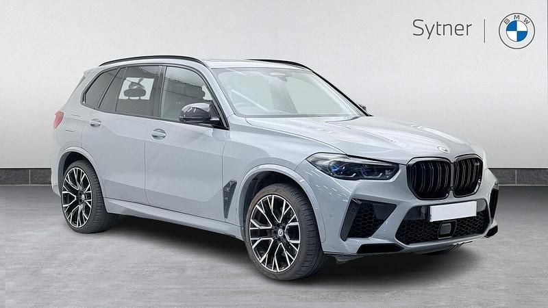 Grey Used 2022 BMW X5 M Competition Edition SUV | £76,000 (Expensive) - Image 1/4
