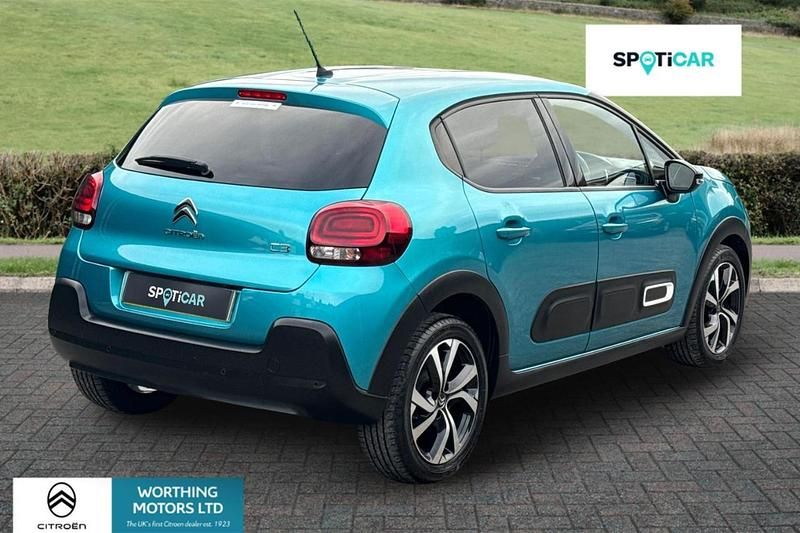Used Citroën C3 PureTech 82 HP (60 kW) 2022 Blue Hatchback