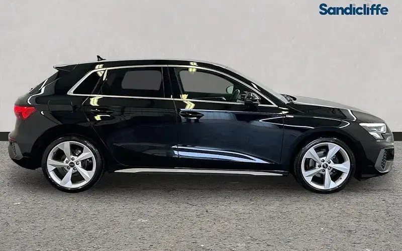 Used Audi A3 Sportback S-Line 110 HP (80 kW) 2024 Black Hatchback