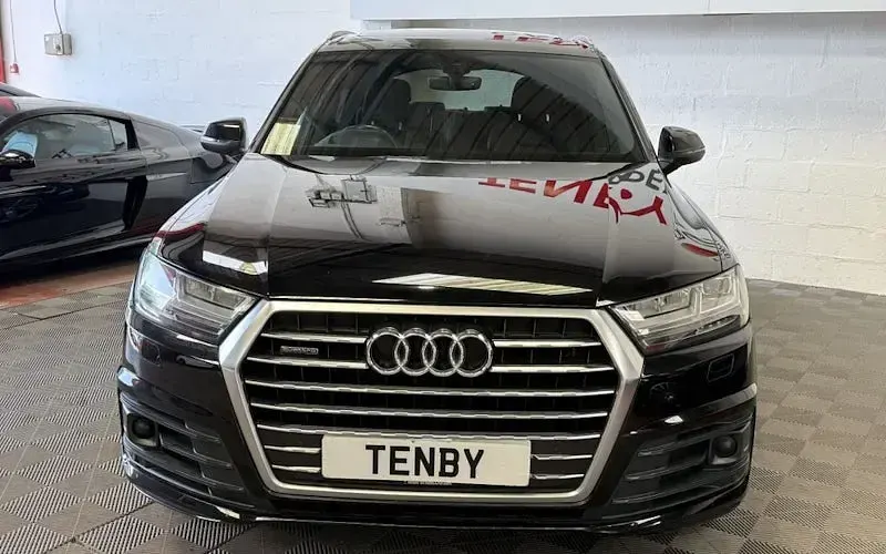 Used Audi Q7 S-Line 272 HP (200 kW) 2018 Black SUV