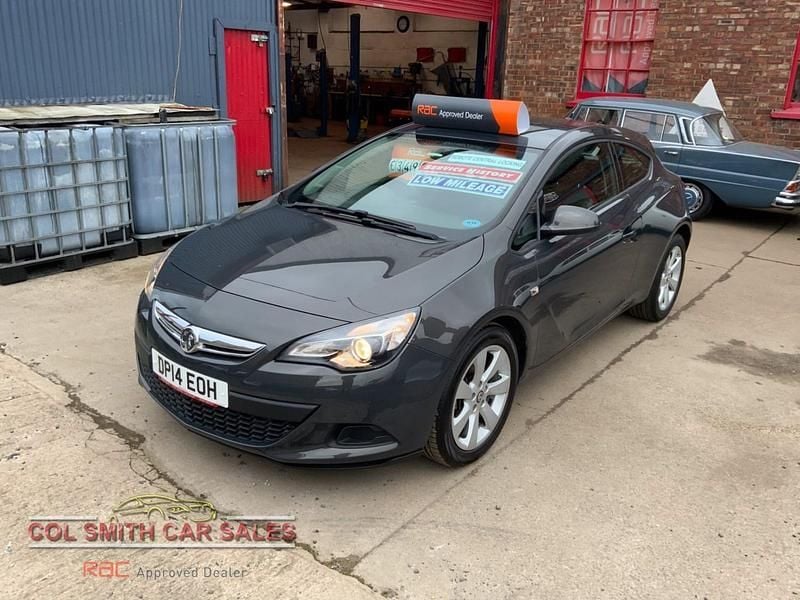 Used Vauxhall Astra GTC Sport 138 HP (101 kW) 2014 Grey Hatchback