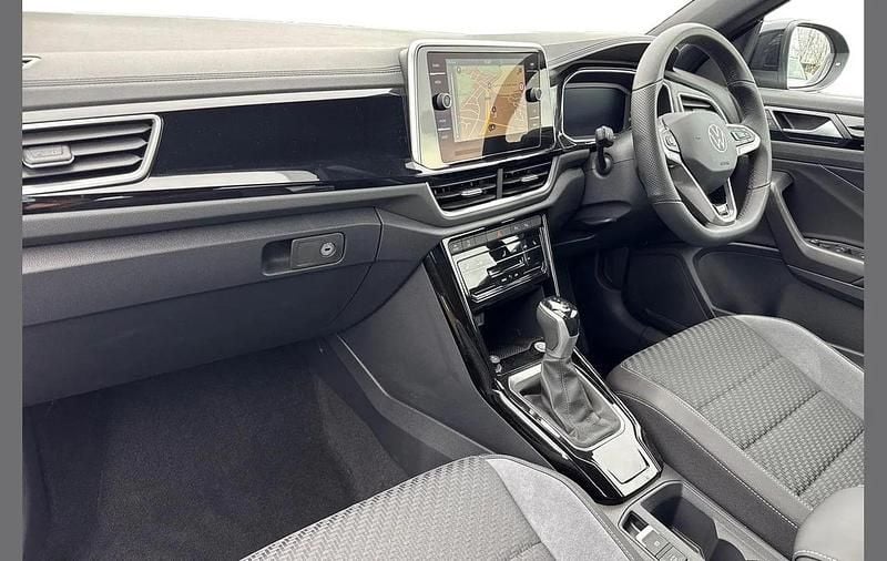 New VW T-Roc Cabriolet R-line 150 HP (110 kW) 2025 Black Cabriolet