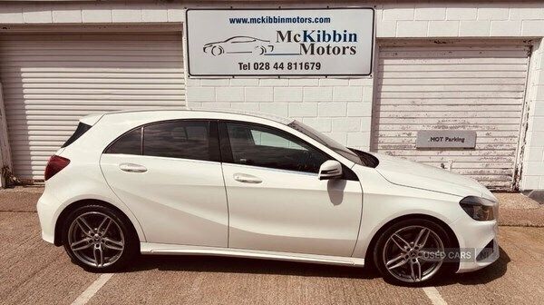 White Used 2017 Mercedes A220 AMG line Hatchback | £13,750 (Fair price) - Image 1/4