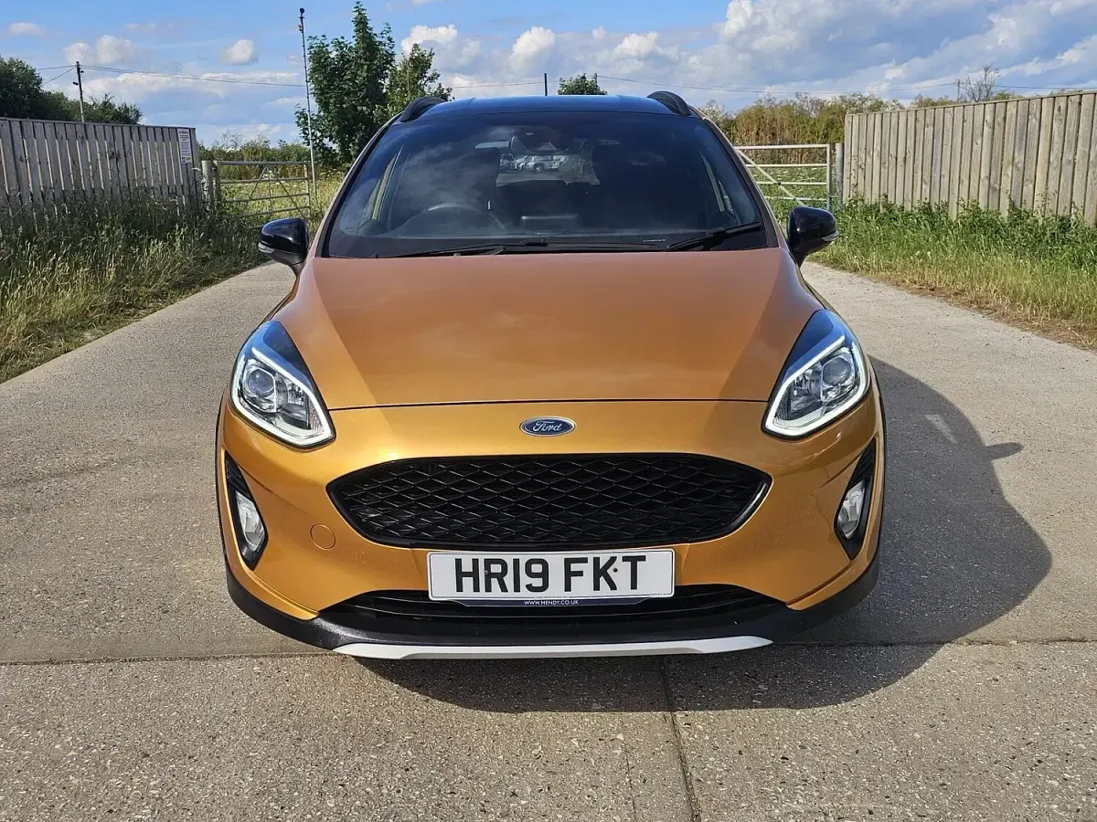Used Ford Fiesta Active 2019 Yellow Hatchback
