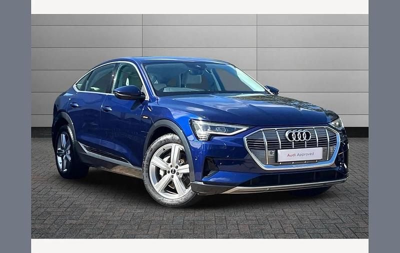 Blue Used 2022 Audi e-tron Sportback Advanced SUV | £23,970 (Super price) - Image 1/4