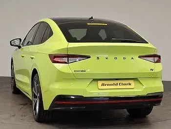 Used Skoda Enyaq iV vRS 219 kW (299 HP) 2023 Green SUV