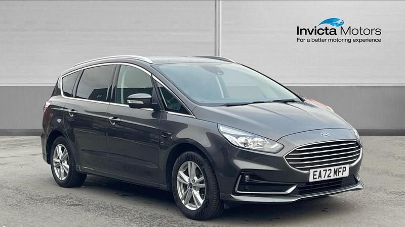Grey Used 2022 Ford S-MAX Titanium MPV | £20,995 (Good price) - Image 1/4
