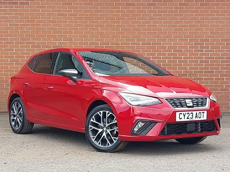 Red Used 2023 Seat Ibiza XCELLENCE Hatchback | £16,998 (Fair price) - Image 1/4