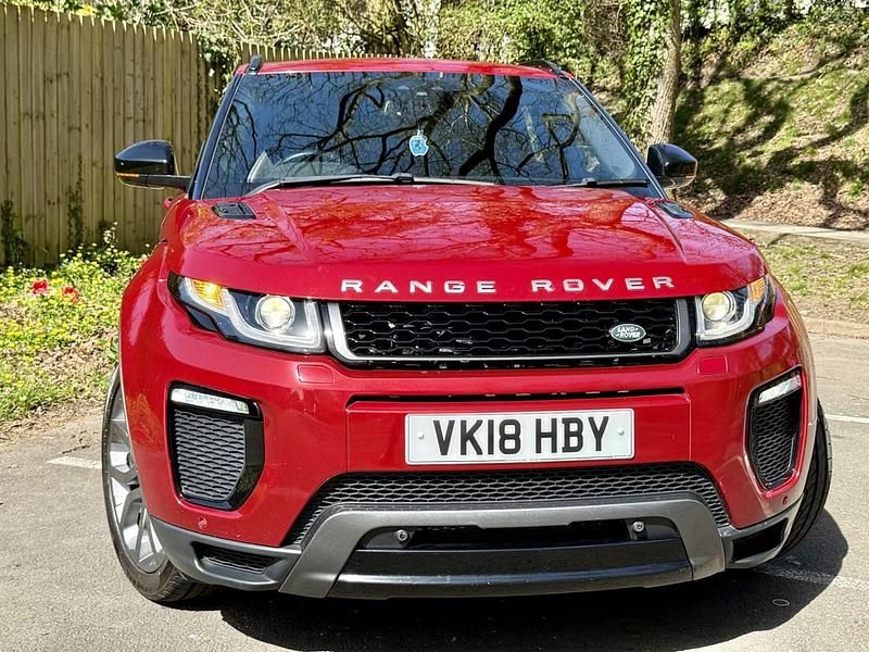 Used Land Rover Range Rover evoque Dynamic 2018 Red SUV