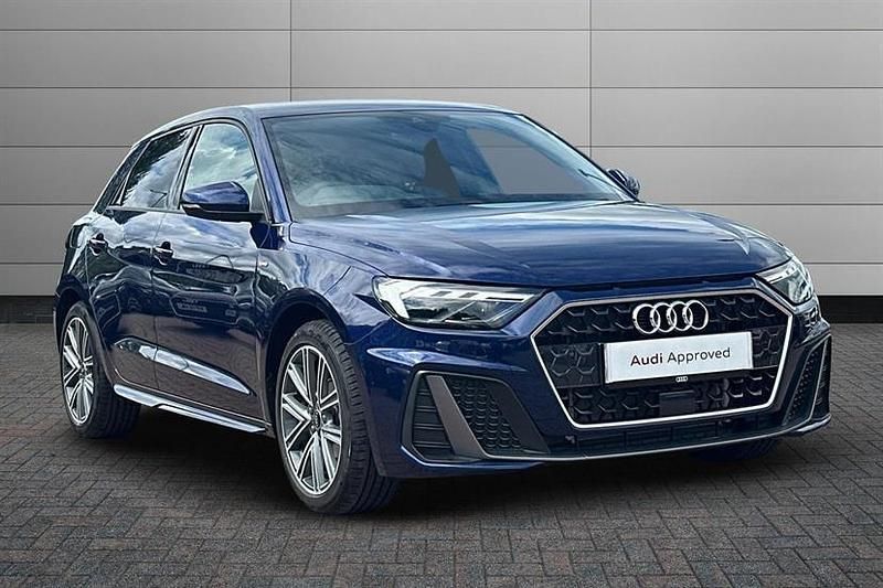 Navarra blue Used 2025 Audi A1 S-Line Hatchback | £24,250 (Fair price) - Image 1/4