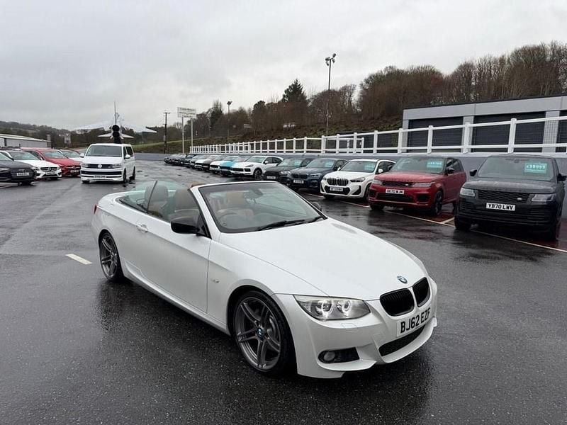 Used BMW 330 Cabriolet Sport Line 245 HP (180 kW) 2012 White Cabriolet