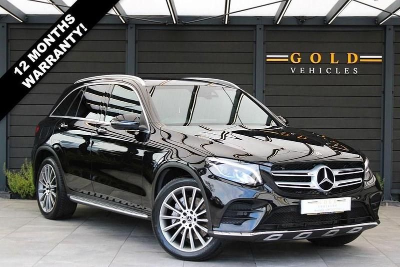 Black Used 2017 Mercedes GLC350 AMG line Estate | £23,495 (Fair price) - Image 1/4