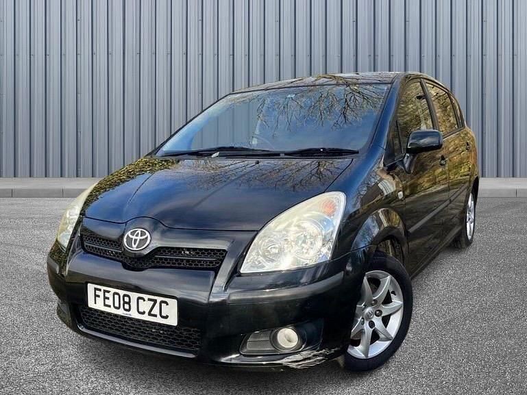 Used Toyota Corolla Verso SR 2008 Black MPV