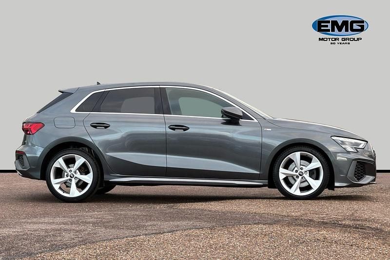 Used Audi A3 Sportback S-Line 110 HP (80 kW) 2021 Grey Hatchback