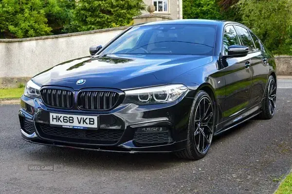 Used BMW 520 M Sport 2018 Black Sedan