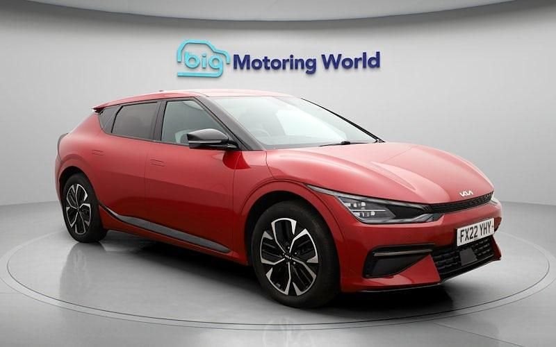Used Kia EV6 GT-Line 167 kW (228 HP) 2022 Red SUV