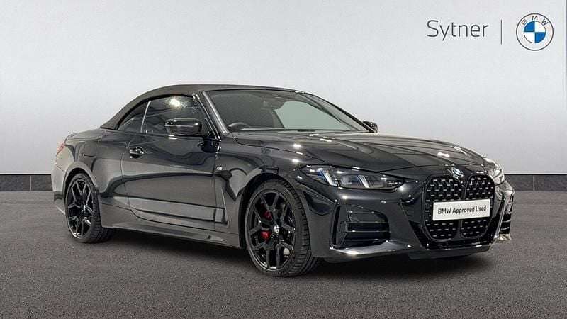 Black Used 2025 BMW 420 M Sport Cabriolet | £41,500 (Fair price) - Image 1/4