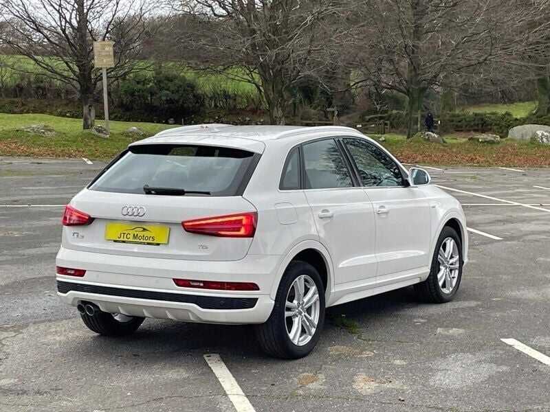 Used Audi Q3 S-Line 150 HP (110 kW) 2016 White SUV