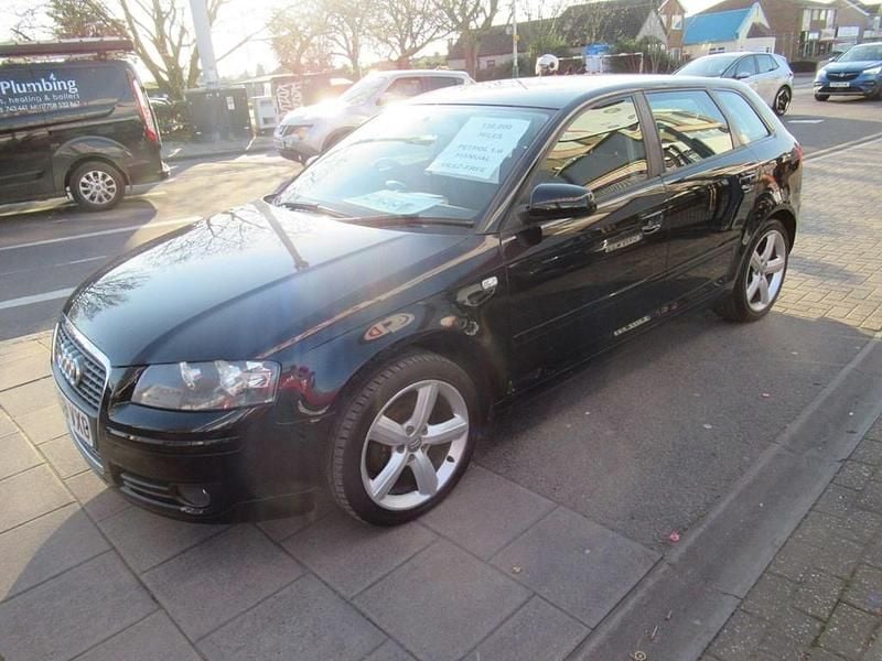 Used Audi A3 Comfort 2008 Black Hatchback