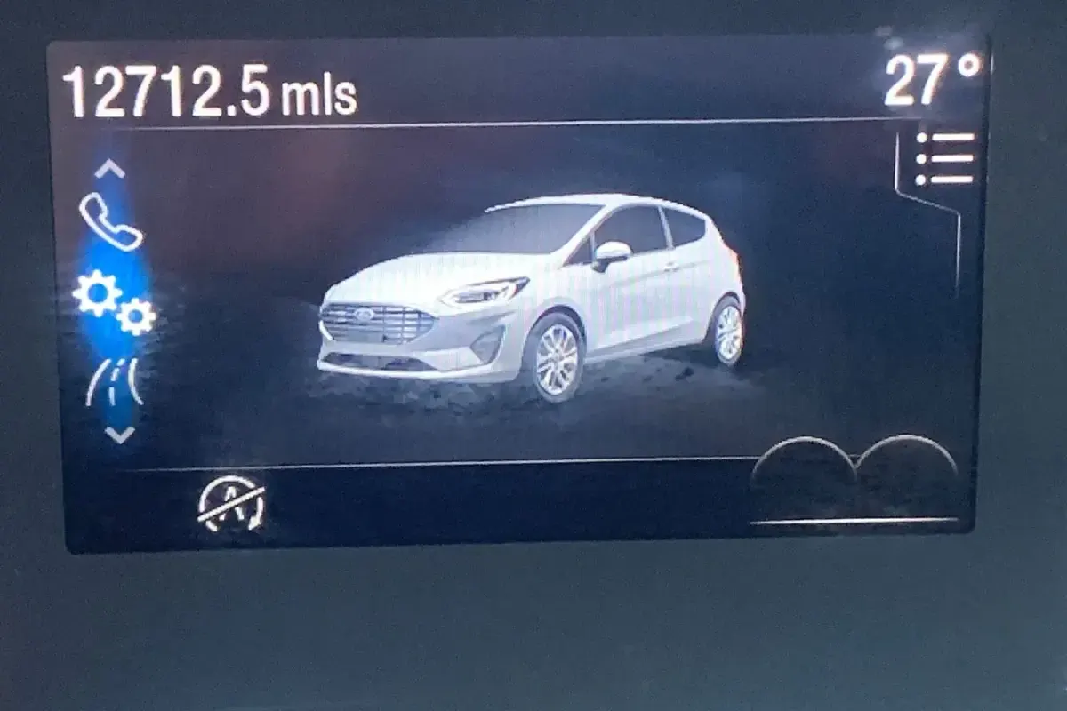 Used Ford Fiesta ST-Line 125 HP (91 kW) 2023 White Hatchback